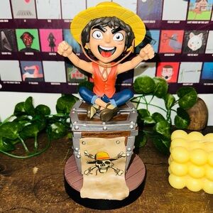 Anime One Piece Cable Guys Luffy Phone Holder Stand